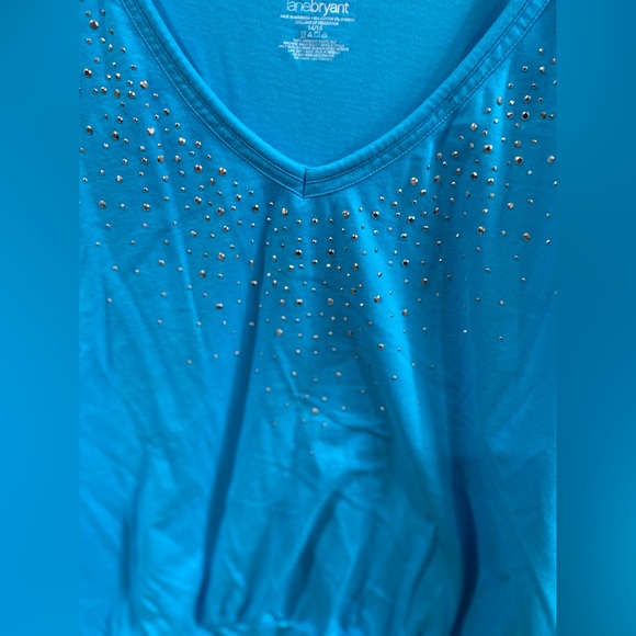 🌸Lane Bryant Light Blue Size 14/16 - Picture 2 of 4